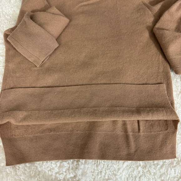 Halogen Cashmere Sweater Womens Size L Beige Long Sleeve Pullover Casual - Picture 9 of 11